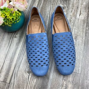 NWOT Earth Origins Women's Blue Rocco Loafer Sz 9.5